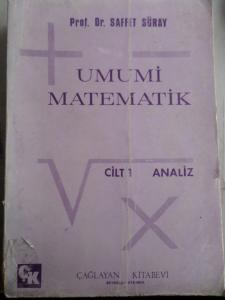 Umumi Matematik Cilt 1 Analiz