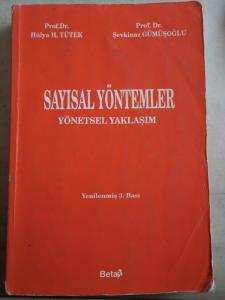 Sayısal Yöntemler Yönetsel Yaklaşım
