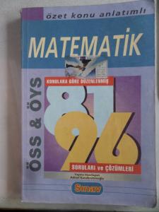 ÖSS & ÖYS Matematik Özet Konu Anlatımlı