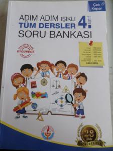 4. Sınıf Adım Adım Işıklı Tüm Dersler Soru Bankası