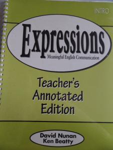 Expressions Teacher's Annotated Edition Intro
