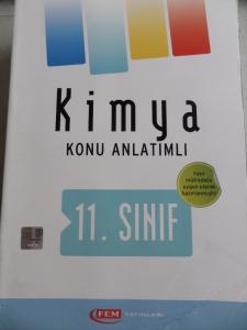 11. Sınıf Kimya Konu Anlatımlı