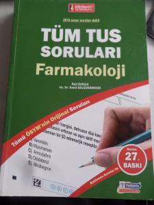 Farmakoloji Tüm TUS Soruları