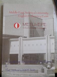 Middle East Technical University English Proficiency Exam CD'li