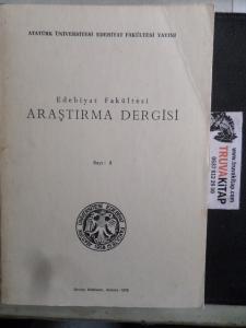 Edebiyat Fakültesi Araştırma Dergisi Sayı 8