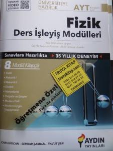 AYT Fizik Ders İşleyiş Modülleri - Öğretmene Özel