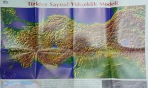 Bilim Teknik Poster Türkiye Sayisal Yükseklik Modeli