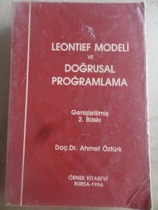 Leontief Modeli ve Doğrusal Programlama