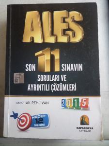 ALES Son 11 Sınavın Soruları ve Ayrıntılı Çözümleri