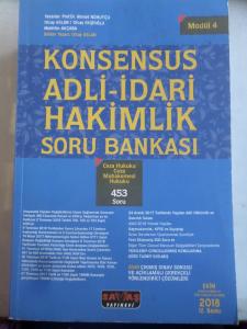 Konsensus Adli İdari Hakimlik Soru Bankası Ceza Hukuku Ceza Muhakemesi Kanunu / Modül 4