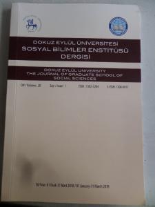 Sosyal Bilimler Enstitüsü Dergisi Cilt 20 Sayı 1