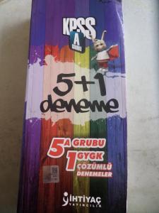 KPSS A Grubu 5 + 1 Deneme
