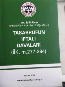 Tasarrufun İptali Davaları
