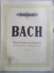 Bach Kleine Praludien und Fughetten