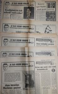 Akşam Gazetesi 14-15-28-29-01 Aralık 1966 / Ve Talat Aydemir Konuşuyor