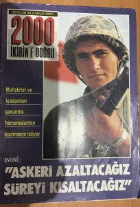 İkibin'e Doğru 1988 / 44 - İnönü:''Askeri Azalacağız Süreyi Kısaltacağız''