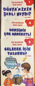 Fen Bilginleri Öykü Serisi 1-4-9. Sayı