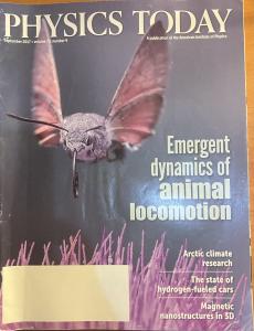 Physıcs Today 2017 / 9 - Emergent Dynamics Of Animal Locomotion