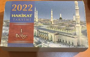Hakikat Takvimi 2022 - 365 Gün Takvimi