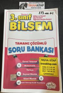 3. Sınıf Bilsem Tamamı Çözümlü Soru Bankası - İkinci El