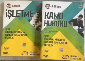 KPSS 2017 A Grubu Tüm Kamu Kurum Ve Kuruluş Sınavlarına Hazırlık 2 Kitap / İkinci El