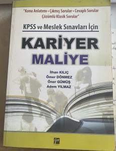 KPSS Ve Meslek Sınavları İçin Kariyer Maliye / İkinci El