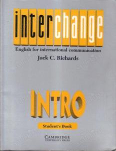 İnterchange İntro (Student's Book + Workbook)