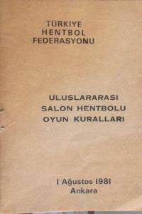 Türkiye Hentbol Federasyonu - Uluslararası Salon Hentbolu Oyun Kuralları