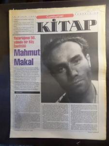 Cumhuriyet Kitap 16 Nisan 1998 / 426 - Mahmut Makal