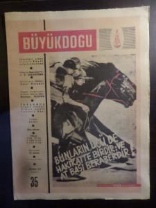 Büyük Doğu Dergisi 17 Kasım 1950 / 35 - Bunların Üçü De Hakikatte Birdir; Ve At Başı Beraberdir.