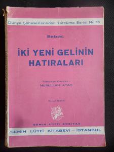 İki Yeni Gelinin Hatıraları