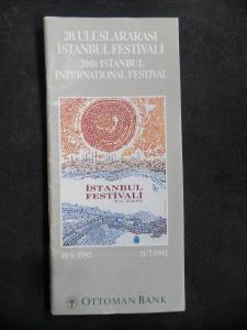 20. Uluslararası İstanbul Festivali / 20th Istanbul International Festival