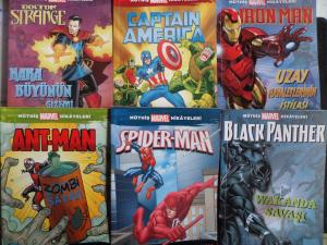 Müthiş Marvel Hikayeleri Seti / 6 Kitap