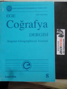 Ege Coğrafya Dergisi 1996 / 8