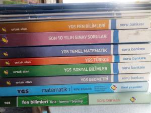 YGS Okula Yardımcı Sınavlara Hazırlık Kitapları / 14 Adet
