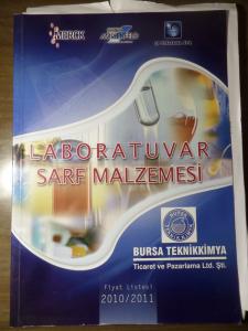 Laboratuar Sarf Malzemesi 2010-2011 Fiyat Listesi