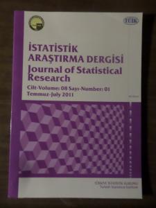 İstatistik Araştırma Dergisi 2011 / 1