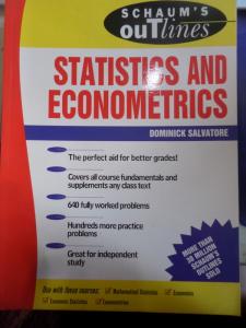 Statistics And Econometrics