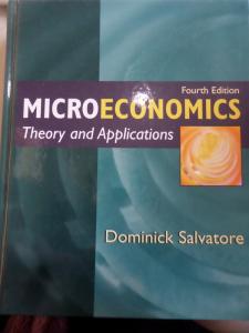 Microeconomics Theory and Applications