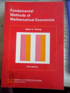 Fundamental Methods of Mathematical Economics