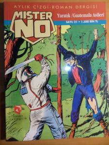 Mister No Sayı 21 - Yaratık / Guatemala Asileri