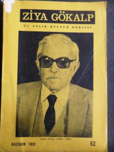 Ziya Gökalp Üç Aylık Kültür Dergisi 1991 / 62 - Orhan Ortaç