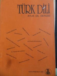 Türk Dili Aylık Dil Dergisi 1991 / 470