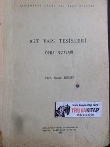 Alt Yapı Tesisleri Ders Notları