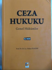 Ceza Hukuku Genel Hükümler