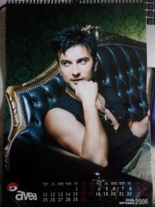 Tarkan 2016 Takvim Yaprağı