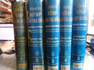 Türkiye Kitap Kataloğu Satışta Olan Bütün Yayınlar / 5 Cilt