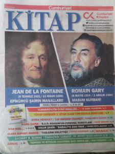 Cumhuriyet Kitap 2 Mayıs 2024 / 1785 - Jean De La Fontaine, Romain Gary