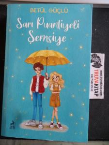 Sarı Puantiyeli Şemsiye