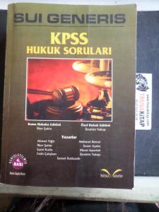 Sui Generis KPSS Hukuk Soruları